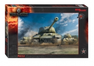 Пазлы Step Puzzle "WORLD OF TANKS", 560 элементов 