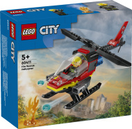 Конструктор LEGO City 60411: Пожарно-спасательный вертолет