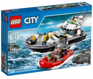 Конструктор LEGO City 60129: Полицейский патрульный катер