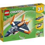 Конструктор LEGO Creator 31126: Сверхзвуковой самолёт