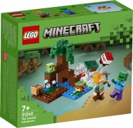 Конструктор LEGO Minecraft 21240: Приключение на болоте