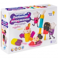 Тесто-пластилин Genio Kids Набор "Любимое мороженое"