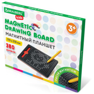 Магнитный планшет-доска для рисования BRAUBERG KIDS "Magpad Medium", 380 шариков