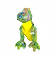 Мягкая игрушка FANCY "Динозаврик Икки" (блестящий), 29 см