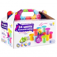 Тесто-пластилин Genio Kids Набор "Большой набор" 24 цвета
