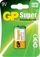 Батарейка GP Super 6LR61/1604A BP (тип крона 9V)