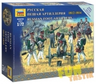Сборная модель Русская пешая артиллерия 1812-1814 масштаб 1:72