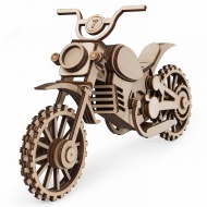 Деревянный конструктор Lemmo Toys "Мотоцикл Кросс", 75 дет.