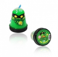 Игрушка-лизун "Slime Ninja" зеленый, светится в темноте