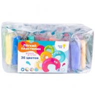 Легкий пластилин Genio Kids Набор "Лёгкий пластилин 36 цветов", 360 г