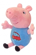 Мягкая игрушка Peppa Pig "Джордж с машинкой" 18 см.