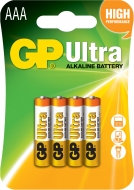 Батарейка GP Ultra LR03/24AU-2UE4 тип ААА