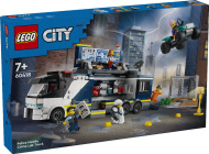 Конструктор LEGO City 60418: Полицейский передвижной грузовик криминалистической лабораторией