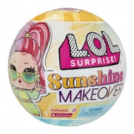 Кукла-сюрприз в шаре LOL (ЛОЛ), серия "Солнечный макияж PDQ"