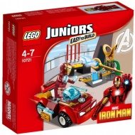 Конструктор LEGO Juniors 10721: Железный человек против Локи