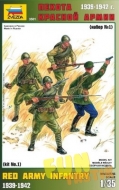 Набор миниатюр "Пехота красной Армии № 1