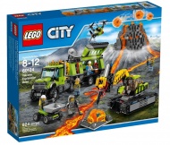 Конструктор LEGO City 60124: База исследователей вулканов