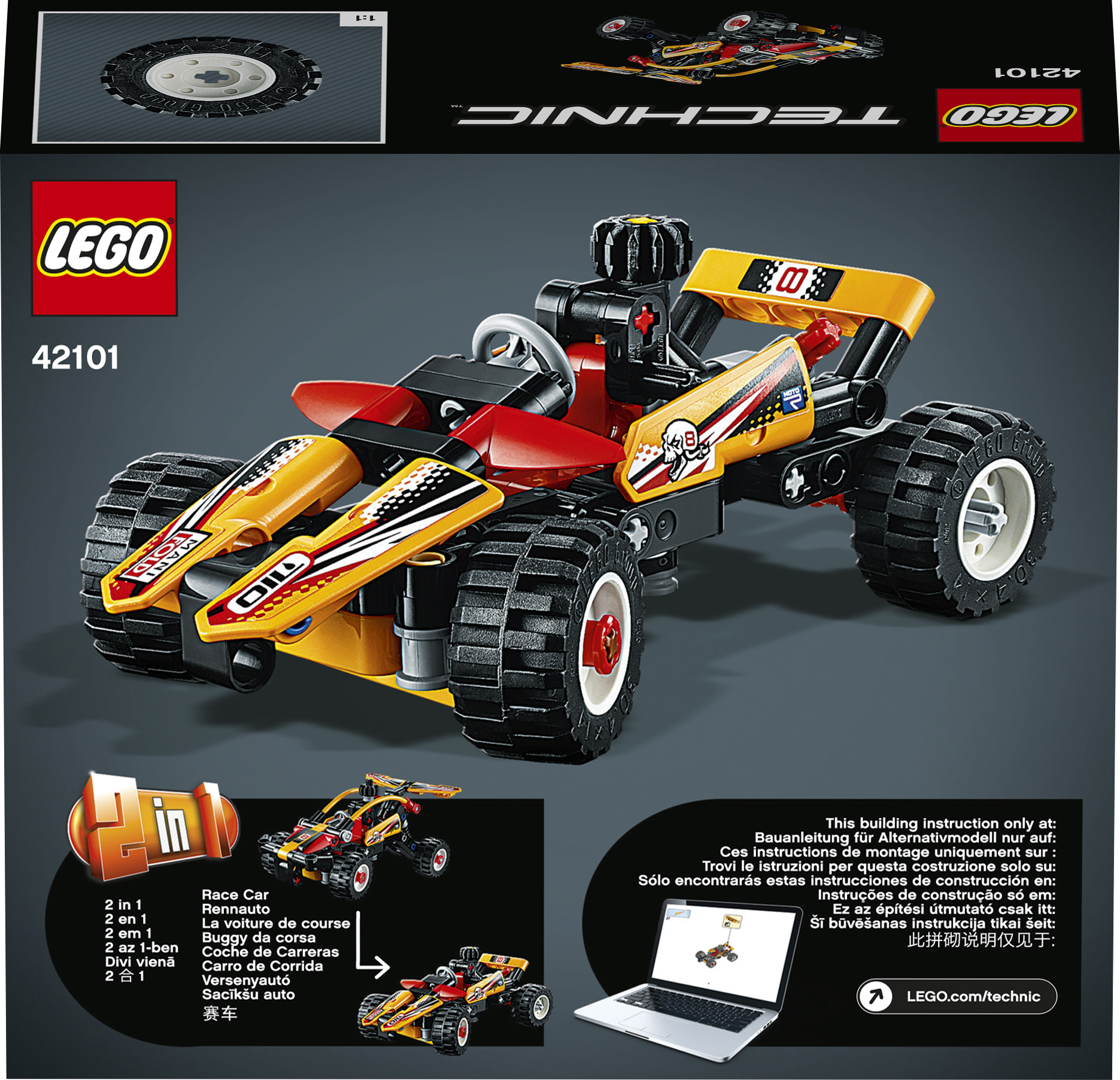 Lego technic 42101 race car online
