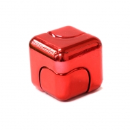 Кубик-спиннер красный глянец Nova 11 - антистрессовая игрушка