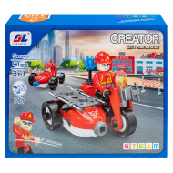 Конструктор MAYA TOYS 3 в 1 "Пожарная служба", 41 деталь