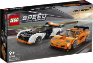 Конструктор LEGO Speed Champions 76918: Гоночные автомобили McLaren Solus GT & McLaren F1 LM