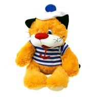 Мягкая игрушка FANCY "Кот усатый моряк", 40 см