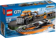 Конструктор LEGO City 60085: Внедорожник 4*4 с гоночным катером