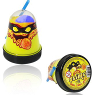 Игрушка-лизун "Slime Ninja" желтый и голубой цвет