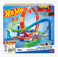 Трюковый трек Hot Wheels  "Испытания петлей Циклона", с автомобилем