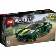 Конструктор LEGO Speed Champions 76907: Электрический гиперкар Lotus Evija