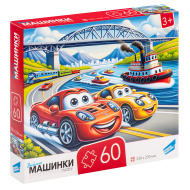 Пазлы детские Dream Makers "Машинки", 60 элементов