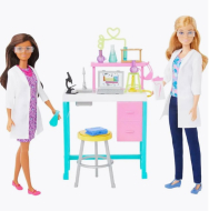 Игровой набор с куклами Barbie "Научная лаборатория"