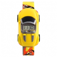 Детские электронные часы (желтые) 1241