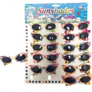Детские солнцезащитные очки, пластик, в ассортименте