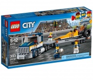 Конструктор LEGO City 60151: Грузовик для перевозки драгстера