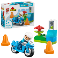 Конструктор LEGO DUPLO 10471: Синий полицейский мотоцикл