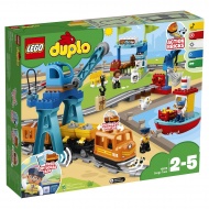Конструктор LEGO DUPLO Town 10875: Грузовой поезд