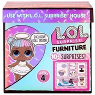 ЛОЛ Игровой набор "Кукла с мебелью - Сладкий променад" LOL Surprise Furniture, 4 серия