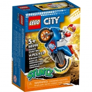 Конструктор LEGO City 60298: Реактивный трюковый мотоцикл