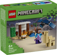 Конструктор LEGO Minecraft 21251: Экспедиция Стива в пустыню