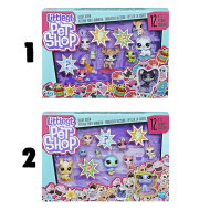 Набор Littlest Pet Shop "12 счастливых петов"  (в асс.)