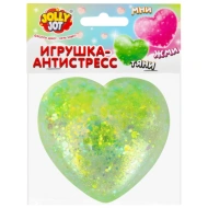Игрушка-антистресс JOLLY JOT "СТЕКЛЯННОЕ СЕРДЦЕ", 5 см, в ассортименте Игрушка-антистресс JOLLY JOT "СТЕКЛЯННОЕ СЕРДЦЕ", 5 см, в ассортименте