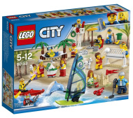 Конструктор LEGO City 60153: Отдых на пляже - жители