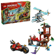 Конструктор LEGO NINJAGO 71857: Битва за дом на дереве на машине ниндзя