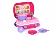 Игрушка "Кухня с набором посуды ТехноК" розовый
