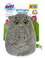 Мягкая игрушка FANCY BABY "Грелка кошка с котёнком"
