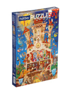 Пазл картонный HATBER "Замок колдовства", 500 элементов