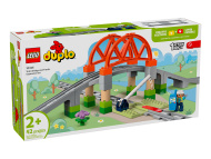 Конструктор LEGO DUPLO 10426: Железнодорожный мост и пути