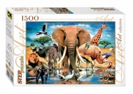 Пазлы Step Puzzle "Мир животных", 1500 элементов 