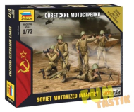 Сборная модель Советские мотострелки 1:72